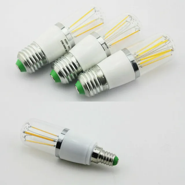 E14 E27 B22 LED Filament GlühbirnenTischlampe Dimmbar 220V 12V Energiesparend