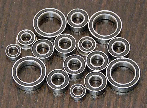 (16pcs) TEAM ASSOCIATED FACTORY TEAM TC6.1 Rubber Sealed Ball Bearing Set