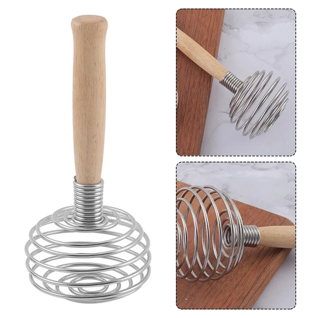 2 Pezzi Di Tipo Scandinavo Frusta Per Uova Frusta Piccola Frusta Per Uova Frusta Per Uova In Acciaio Inossidabile Frusta A Spirale Piatta Frullatore