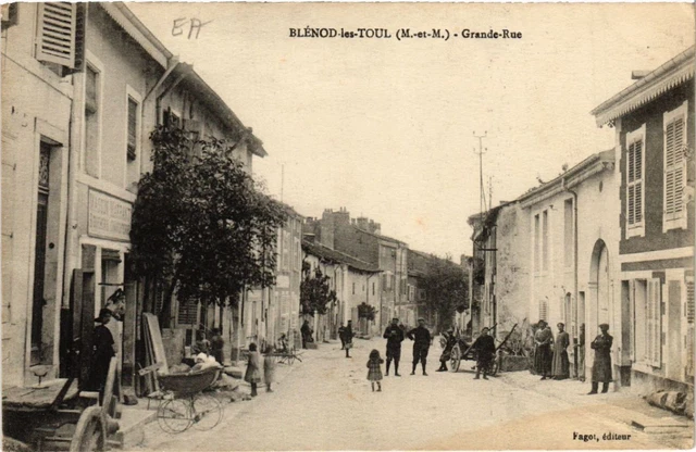 CPA AK Blenod-les-Toul - Blénod-les-Toul - Grande-Rue (484378)