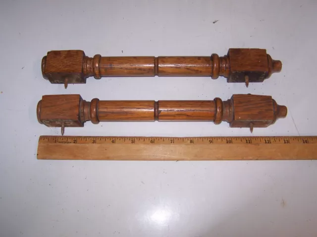 Antique Pump Organ Parts - 2 HANDLES - Replacement / Repurpose