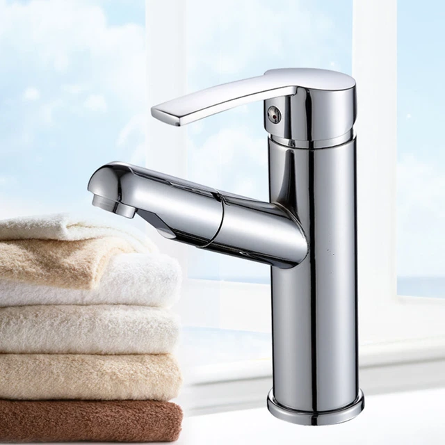 Grifo frío caliente de un solo orificio cuenco grifo de agua termostato lavabo