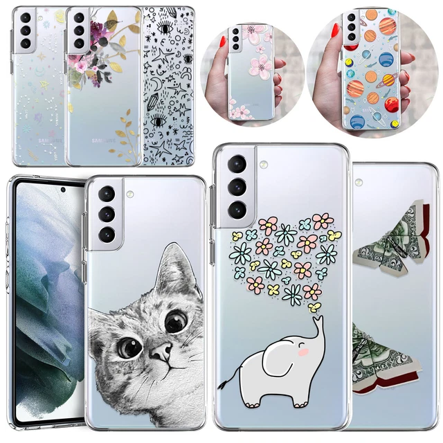 Silicone Phone Lovely Pattern Case For Samsung Galaxy A14 A34 A13 S23 S22 Cover