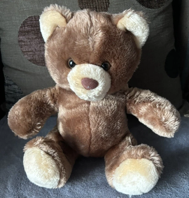9” VINTAGE RUSS Berrie Brown Teddy Bear Soft Stuffed Plush Toy £9.99 ...
