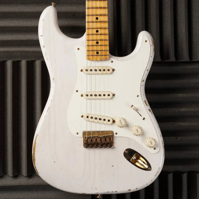 Fender Custom Shop '57 Reissue Stratocaster Relic 2021 White Blonde