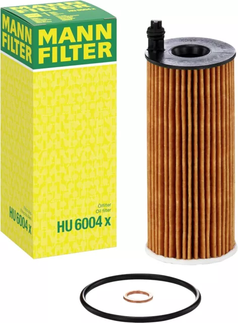 MANN FILTER Ölfilter HU 6004 x für BMW 1 F20 F21 2 3 E90 E91 F31 4 5 6 7 X MINI