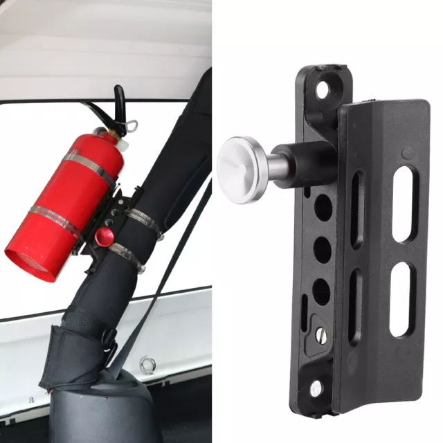 Staffa di montaggio estintore auto regolabile per Jeep Sport/JK/