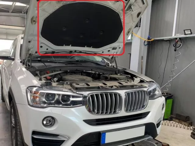 Spugna Insonorizzante Rivestimento Cofano Motore BMW X4 F26 2014-2018 CON CLIPS