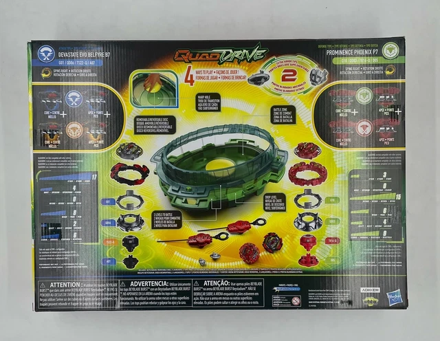 Quad Drive Pack Beyblade Burst QuadDrive Interstellar Drop Battle