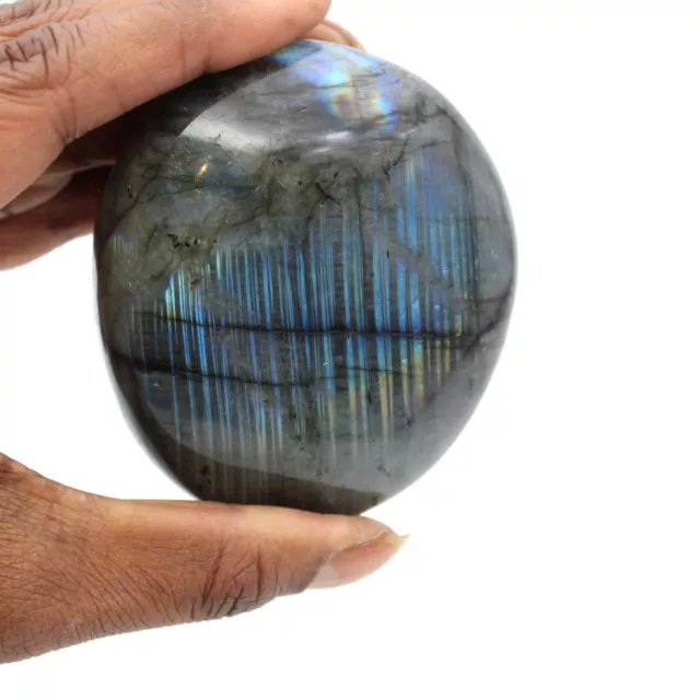 Galet en labradorite 250gr 75mm de Madagascar 2