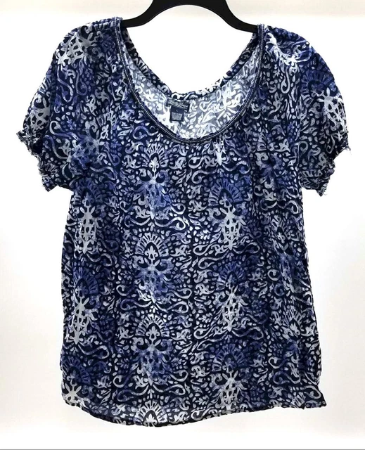 Women's LUCKY BRAND Black Shirt L