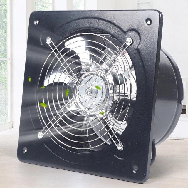 AXIAL INDUSTRIAL FAN 200mm Blower Fan Wall Window Exhaust Axial Fan ...