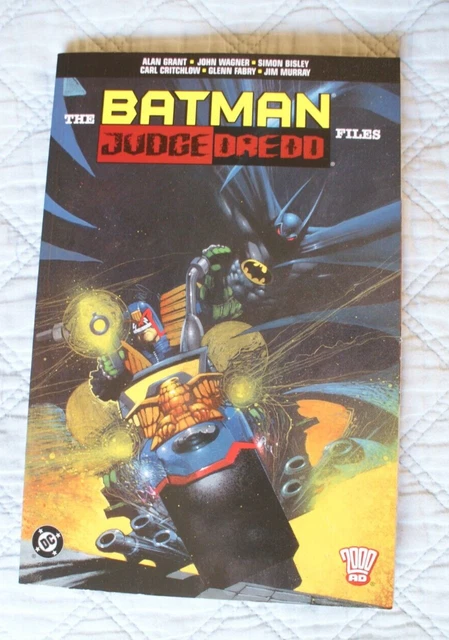 The Batman Judge Dredd Files TPB RARE OOP  Bisley Fabry Judge Death 1st print