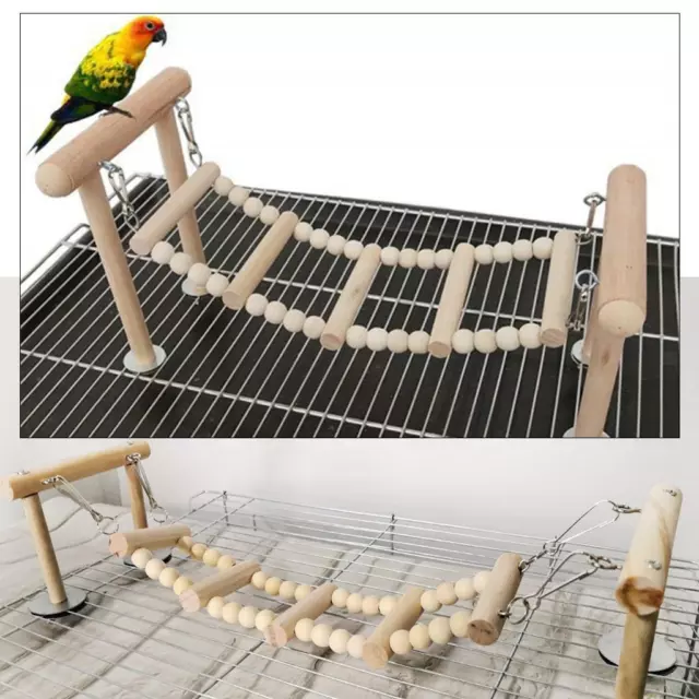 Haustier Papageienleiter Spielzeug Trainingsspielzeug Vogelkäfig Zubehör für