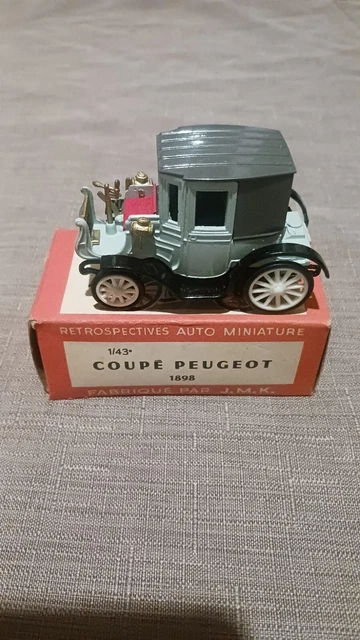 Coupé Peugeot 1898 RAMI 1/43° - Miniatures Lyon