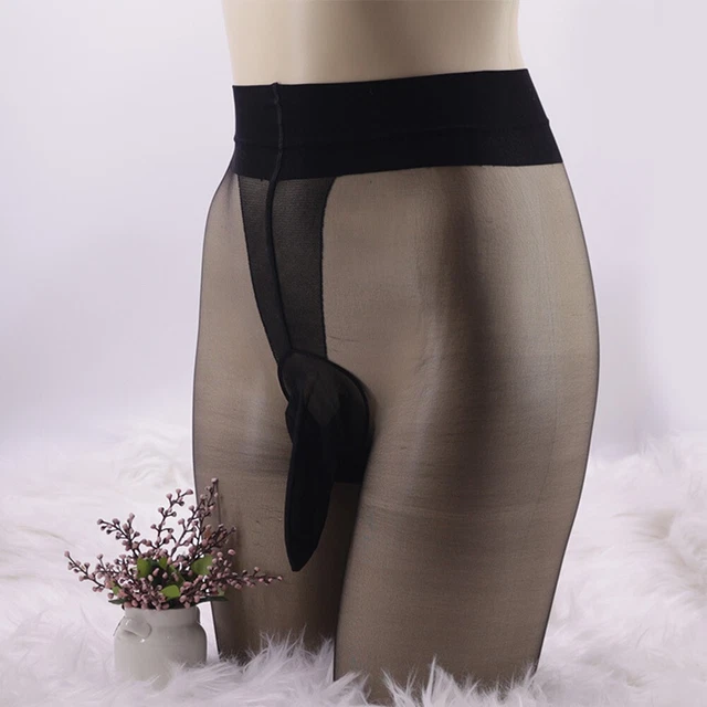 strumpfhose penishülle ZDSUHYIW Strumpfhosen Herren Sexy Geschlossener Penishülle Penisbeutel  Nylon Fetish Durchsichtig Glänzend Seidenstrümpfe Tight Unterwäsche  Glänzend Seidenstrümpfe Mesh Hose Strumpfhose… : Amazon.de: Fashion