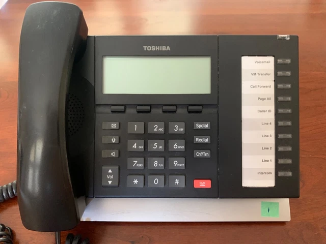Toshiba DP5022 SDM Phone 10 Button Business Display Strata Black