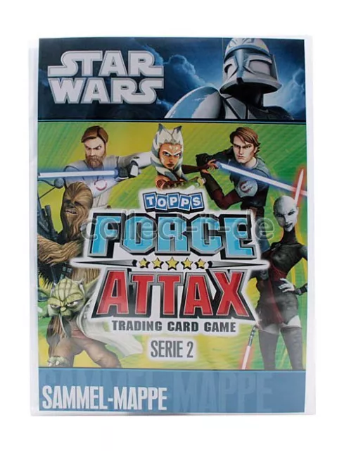 Force Attax Serie 2 - Star Wars - 1 Sammelmappe - DEUTSCH - OHNE Karten