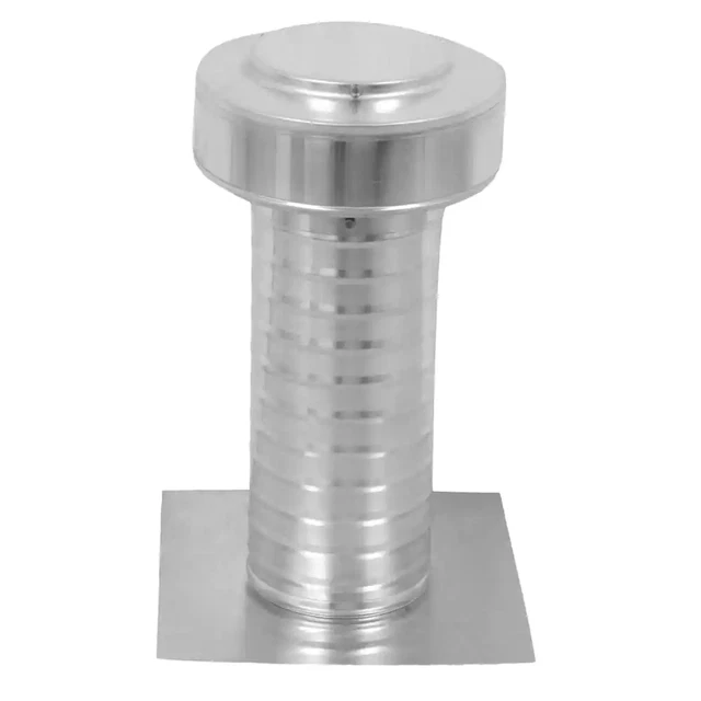5 In. Dia Keepa Vent an Aluminum Roof Vent for Flat Roofs