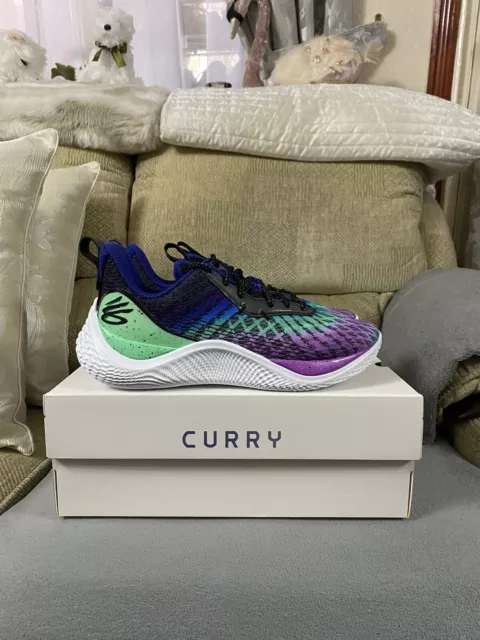 Under Armour Curry Flow 10 Northern Lights Basketball Shoes BNIB Size 9uk Men’s