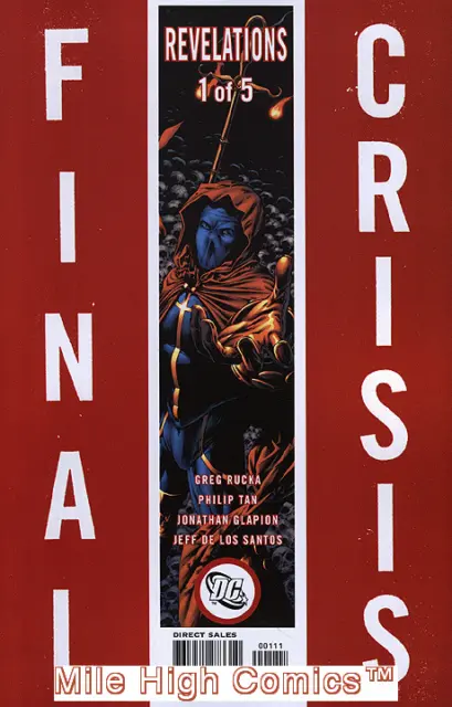 FINAL CRISIS: REVELATIONS (2008 Series) #1 VARIANT Near Mint Comics Book