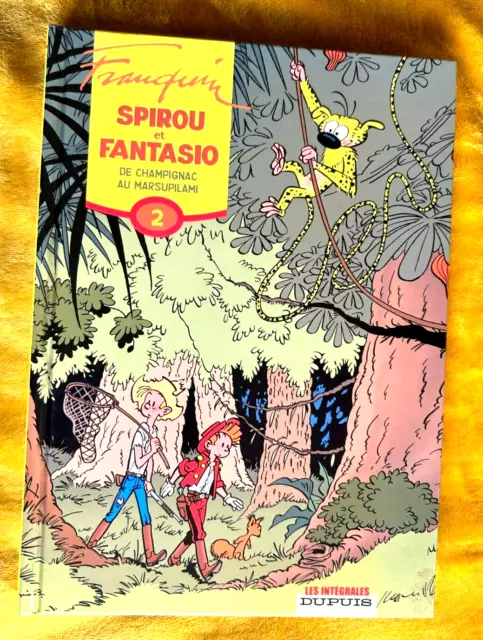 Les Intégrales Dupuis - Spirou et Fantasio N° 2 -  rééd de 2007 - TBE