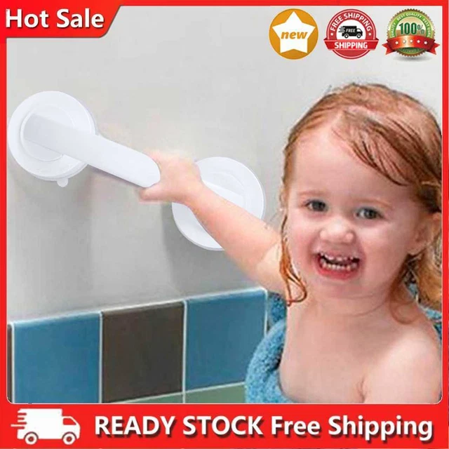 Glass Door Handles Punch Free Aging Resistance Suction Cup for Elder Home Care
