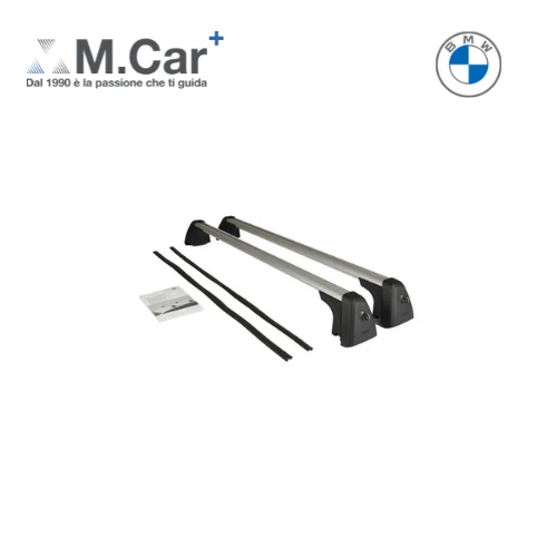 Barre Portatutto Alluminio ACE-1 Compatibili Con Ford Explorer 2020-2024 - Set Da 2 Barre Grigie Con Kit Di Blocco, Capacità 75 Kg - 3