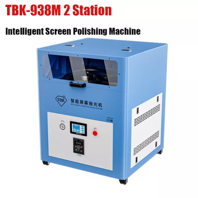 TBK-938M 2 Station Intelligent Screen Polishing Machine for Removing Scratches