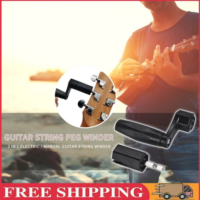 Guitar String Winder Bridge Pin Remove Peg Puller Electric Screwdriver Drill Bit