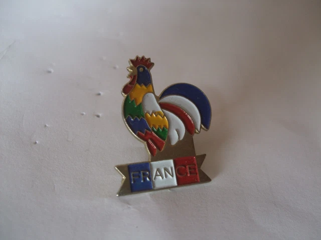 Pin's Sport Vintage – Coq De La Fédération Française De Tennis