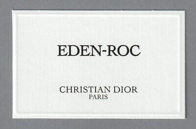 advertising card Joy de Christian Dior Dior Carte publicitaire 