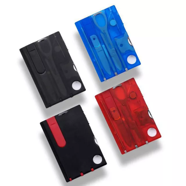 12 In 1 Pocket Credit Card Portable Multi Tools Outdoor Survival Camping Tool YK