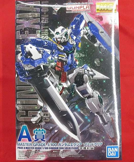 Prize A Model No.  Gundam Exia Solid Clear BANDAI Good quality from Japan