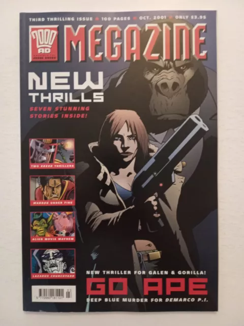 2000AD Judge Dredd Megazine Vol.4 - Issue 3 - October 2001