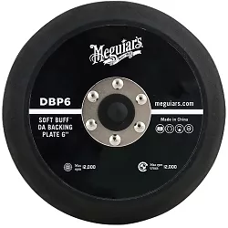Meguiars DBP6 Soft Buff DA Polisher Backing Plate (6", 5/16"-24 Spindle)