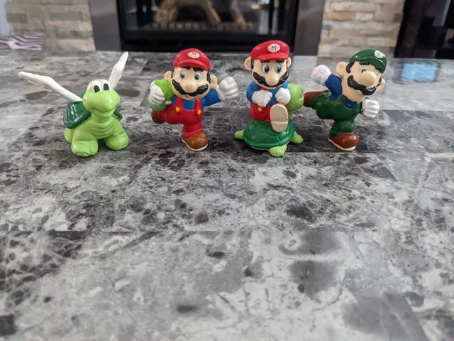 SUPER MARIO VINTAGE Nintendo Applause Figure Set Of 3 RARE and a Koopa ...