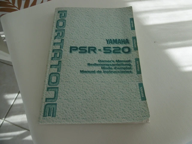 synthétiseur PSR 520 pour pièces détachées 6