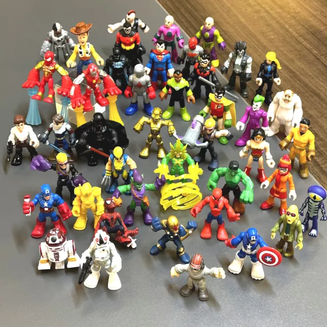 Playskool Imaginext DC Comics Marvel Super Heroes Star Wars Galactic Figures Toy