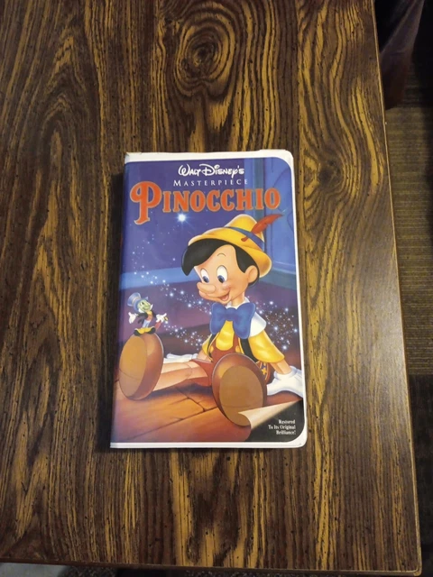 Walt Disneys Masterpiece Pinocchio Vhs