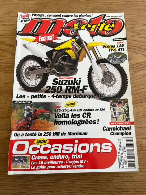 MOTO VERTE DU N°350 au N°400 au CHOIX