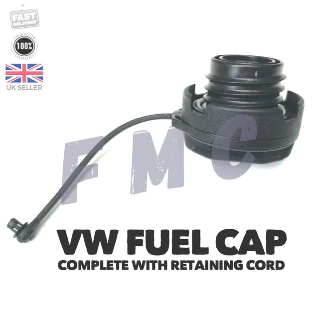VW TRANSPORTER T5/ T6 Vw Caddy Diesel Van Fuel Filler Cap With Band £14