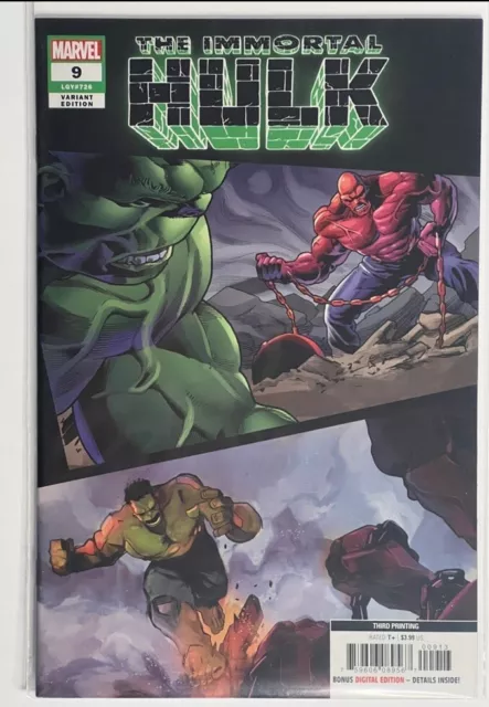 Immortal Hulk #9 (2019) 3rd Print Cover D Al Ewing Joe Bennet