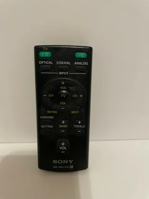 SONY OEM Original Part: 1-490-541-13 RM-ANU159 Home Theater Soundbar Remote