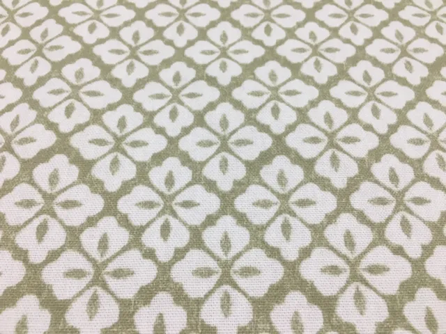 Ashford Green  Mini Flower Print Cotton 140cm Wide Curtain/Craft Fabric