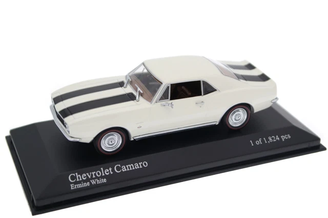 CHEVROLET CAMARO 1967 RED USA MAXICHAMPS 940142720 1:43 LHD US DIE CAST ROUGE