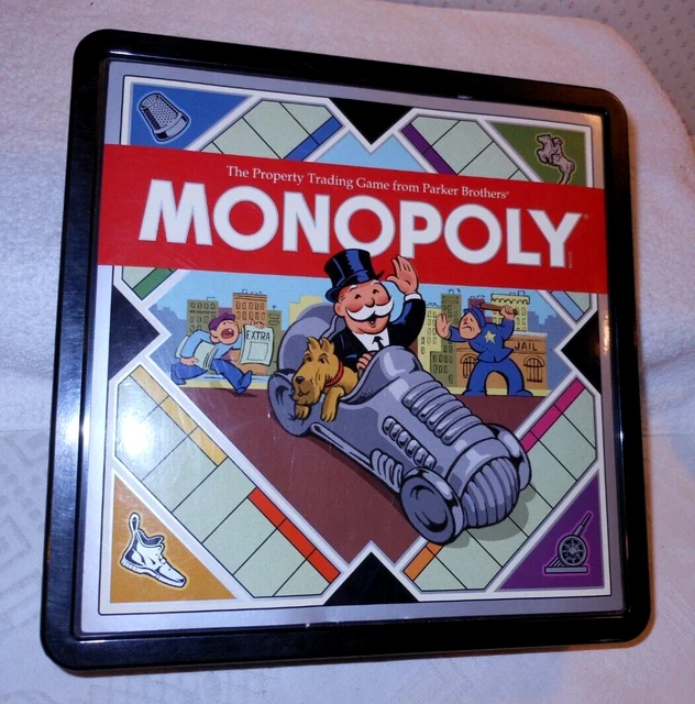 MONOPOLY BOARDGAME (RETRO Edition) with Hard Case 2008 by PARKER