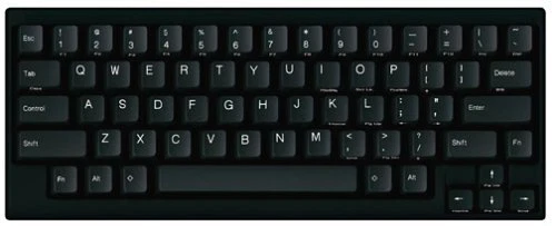 PFU Happy Hacking Keyboard Lite2 English Array USB Keyboard Black PD-KB200B/U