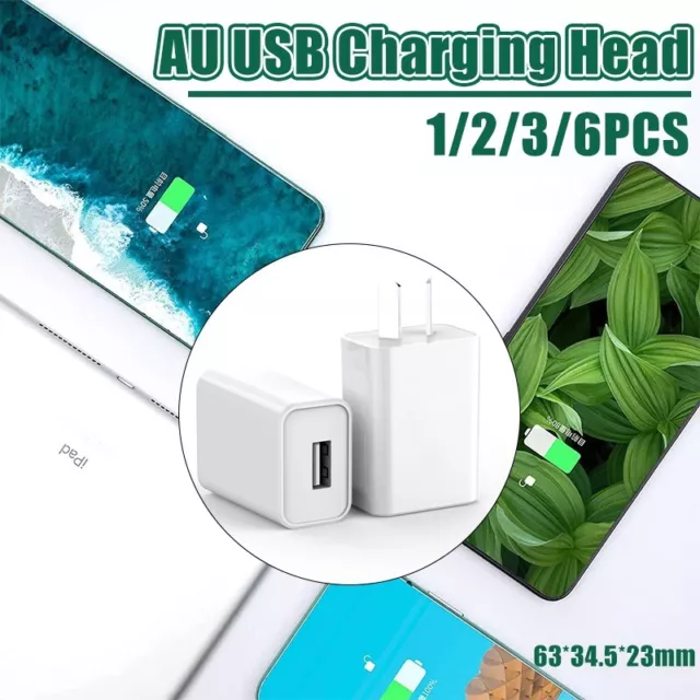 Universal Travel 5V 2A USB AC Wall Home Charger Power Adapter AU Plug Phone