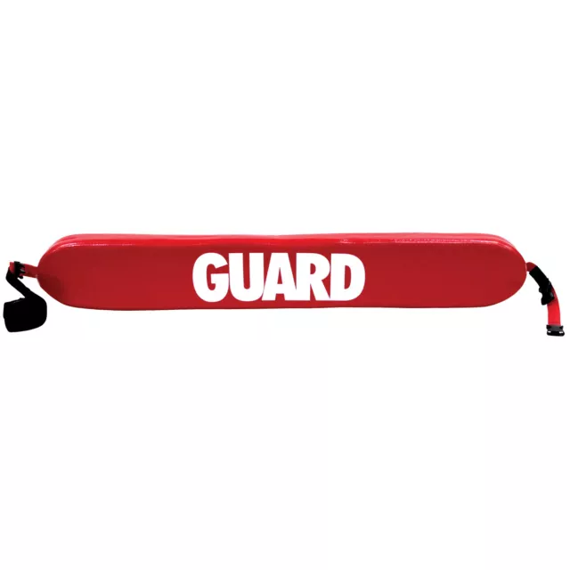 Kemp USA 10202RED 40" Rescue Tube with Plastic Clips - Red